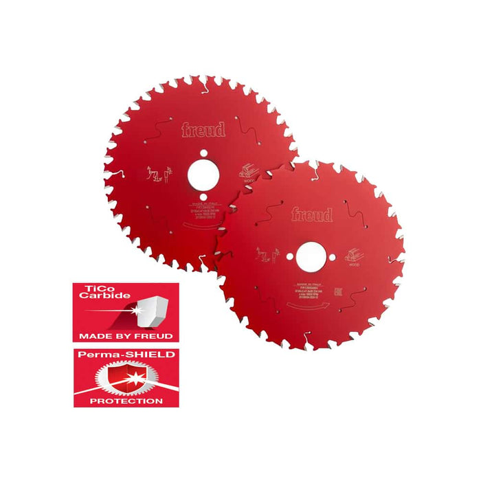 Freud: Saw blade for Wood Twinpack Ø 190x30 mm Z 24/40  -  (SKU: FR23S001T)