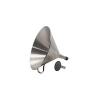 Stainless Steel Funnel with Removable Strainer - 120mm - Kitchen Tool