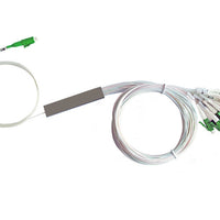 Scoop Fibre Splitter Blockless LC APC SM 1-16