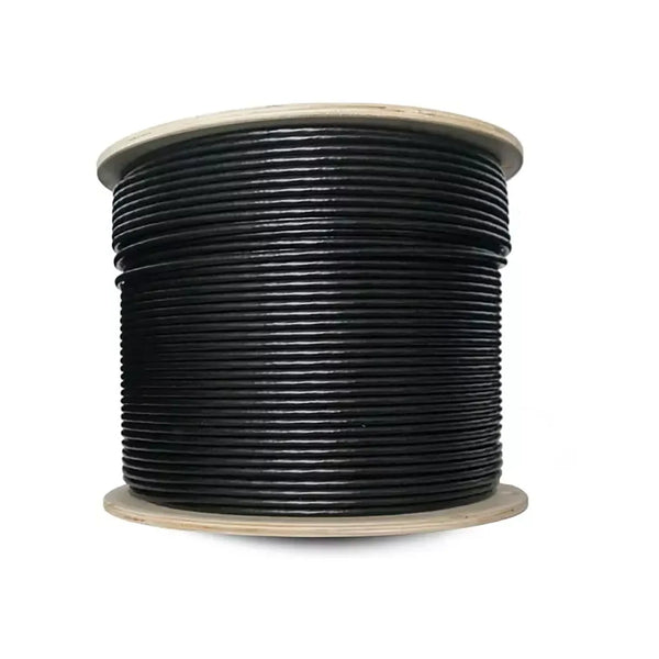 DATANET CAT6 UV F/UTP OUTDOOR REEL BLACK - PRICE PER METER MOQ 500M,FSG/UV/C6/500