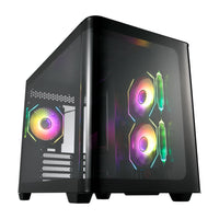 FSP S380 M-ATX ARGB Gaming Chassis and VITA GM 750W Power Supply Bundle-FSP09