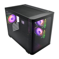 FSP S380 M-ATX ARGB Gaming Chassis and VITA GM 750W Power Supply Bundle-FSP09