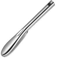 Stainless Steel Fish Scaler 235mm - Fish Scaling Tool with Serrated Edge | FSS0235