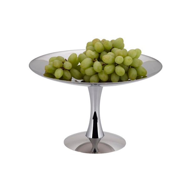 TIGER Fruit Stand S/Steel - 1-Tier 18/10 D325Mm X H200Mm - FTS0001