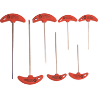 FUH1485 - ALLENKEY HAFU T-HANDLE SET 2-8MM W/STAND