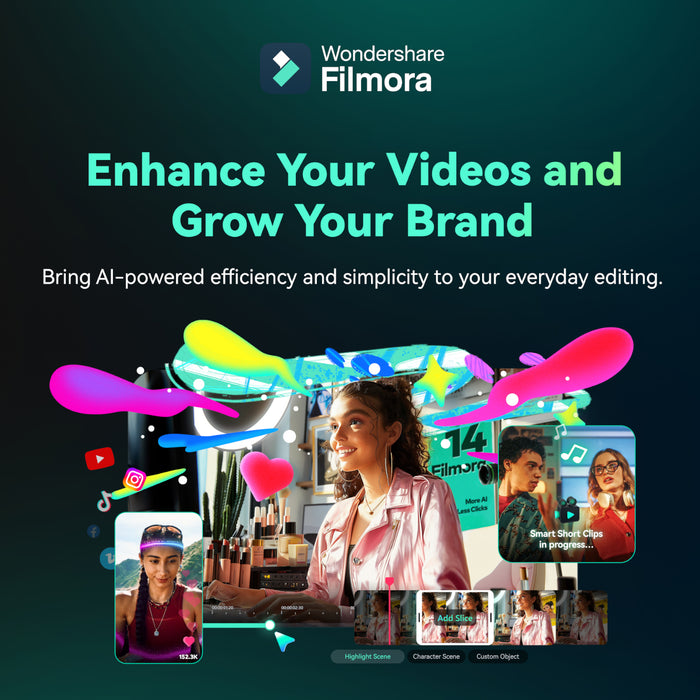 Wondershare Filmora AI Credits - 5000 Credits (Digital Annual License)-FX008