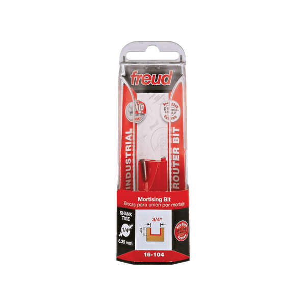 Freud 19 x 12.5mm Mortising Bit 1/4 Shank - 16-10425P
