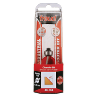 Freud | 40-10425 33.3 x 11.1mm x 45 ø Chamfer Bit 1/4 Shank 40-10425P - 40-10425P
