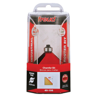 Freud | Chamfer bit 40-10625P (Router Bit 41.5 15.9 6.35 2 - 40-10625P