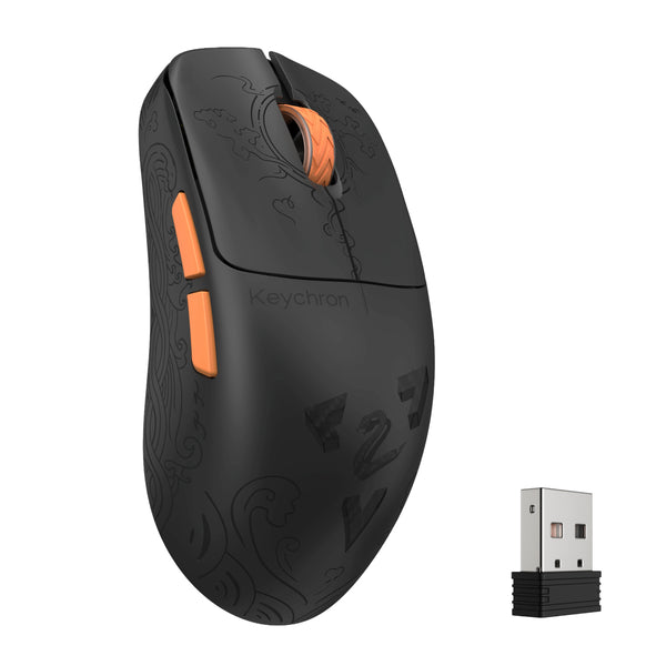 Keychron G3 Ultra-Light Wireless Gaming Mouse - Black-G3-Z1