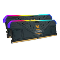 GeiL Gemini TUF RGB 32GB DDR5 6000MHz Desktop Gaming Memory Kit (2 x 16GB) – Grey-GAMST532GB6000C36CDC