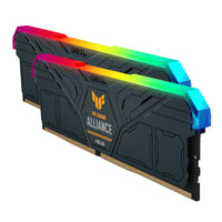 GeiL Gemini TUF RGB 32GB DDR5 6000MHz Desktop Gaming Memory Kit (2 x 16GB) – Grey-GAMST532GB6000C36CDC