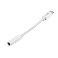 Gizzu USB Type-C to 3.5mm AUX Audio Adapter - White-GAPC35