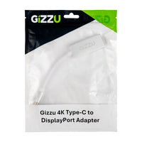 Gizzu 4K Type-C to DisplayPort Adapter: Connect Devices with High-Resolution Video & Audio | Chavda.com