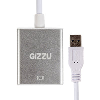 GIZZU USB 3.0 to HDMI Adapter - Connect PC/Laptop to HDTV/Projector - 1080P Resolution