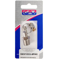 HOSE ADAPTOR 1/4'M X 8MM+HOSE CLA