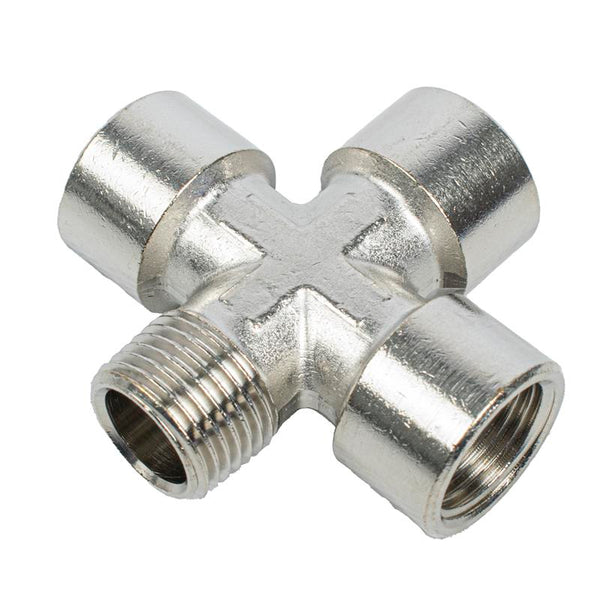 4-WAY CONNECTOR 1/2'3F/1M