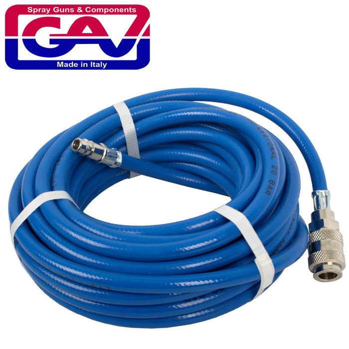 Blue High-Pressure Air Hose Kit - 6mm ID x 12mm OD, 10M Length | chavda.com