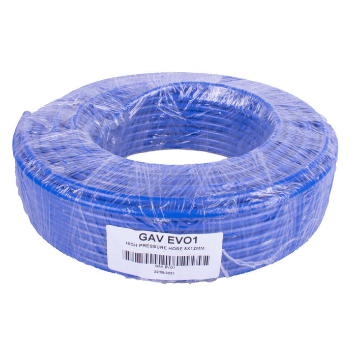 POL High Pressure Hose 6.5mm ID x 10mm OD, 50M Blue - Durable & Flexible Air/Water Hose