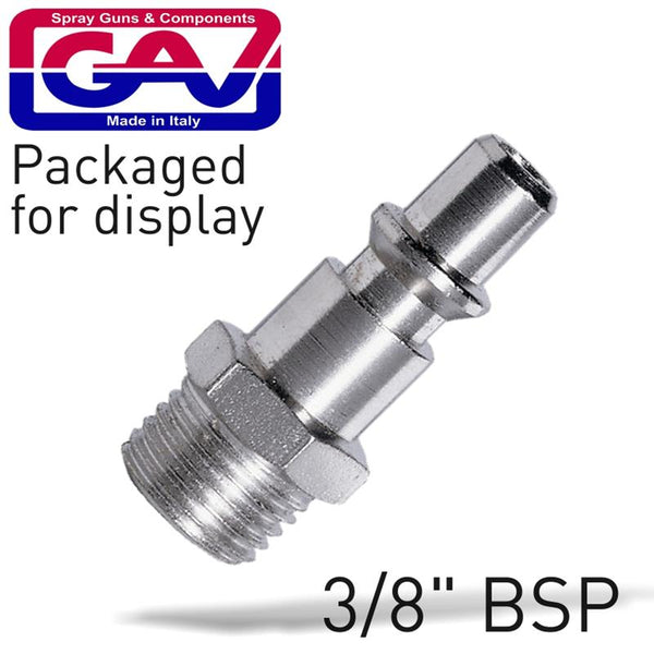 QUICK COUPLER INSERTS ARO 3/8'M 2 PACKAGED