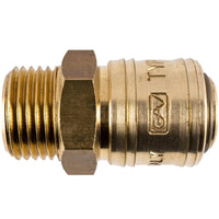 BRASS MALE QUICK COUPLER 1/2'M GERMAN