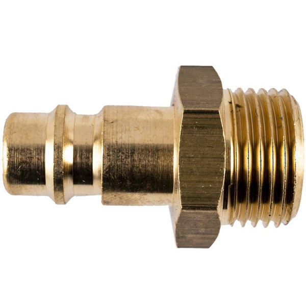 BRASS CONNECTOR BRASS 3/8'M GERMAN