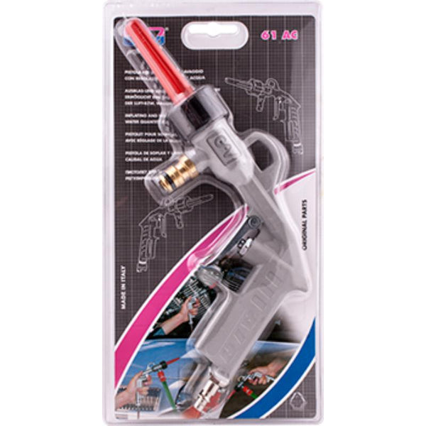 AIR WATER WASH GUN WITH GARDEN HOSE QUICK COUPLER