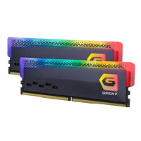 Geil Orion V RGB 32GB 6000MHz DDR5 Desktop Gaming Memory Kit (2 x 16GB) – Grey-GAVSG532GB6000C36CDC