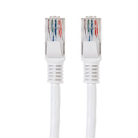 Cat6 Ethernet Cable - RJ45 Network Cable, 20cm, White | High-Speed Internet Connection