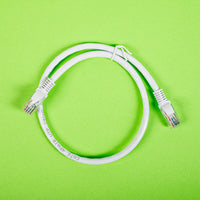 Gizzu Cat6 UTP Fly Lead Ethernet Network Cable 50cm – White-GCPCAT6005-WH