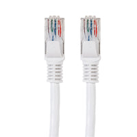 Gizzu Cat6 Ethernet Cable 2M White, RJ45 Network Cable for PC, Router, Modem, Reliable Fast Network Connection