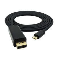 GIZZU 4K Type-C to DisplayPort Cable: Connect your USB-C device to a DisplayPort display for stunning 4K video.