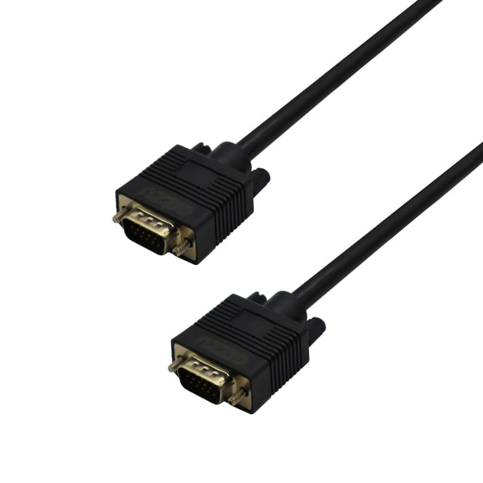 Gizzu VGA to VGA Cable 3m - 1080p Display Cable for Legacy Monitors and Projectors