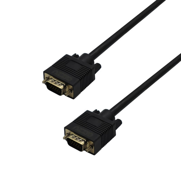 Gizzu VGA to VGA Cable 3m - 1080p Display Cable for Legacy Monitors and Projectors