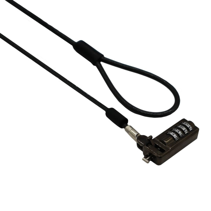 GIZZU 2m Slimline Combination Notebook and Ultrabook Cable Lock-GCSCL2M