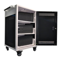 Gizzu 36 Bay Type-C Storage Charging Trolley for 15.6