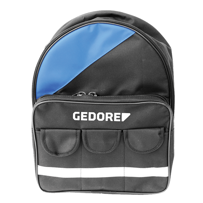 Gedore Blue Tool Backpack - Empty Rucksack for Tools, Heavy Duty Construction
