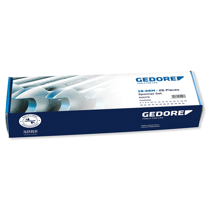Spanner Gedore Comb 1 B Set 1 B/26 M 6 32 Ged601276