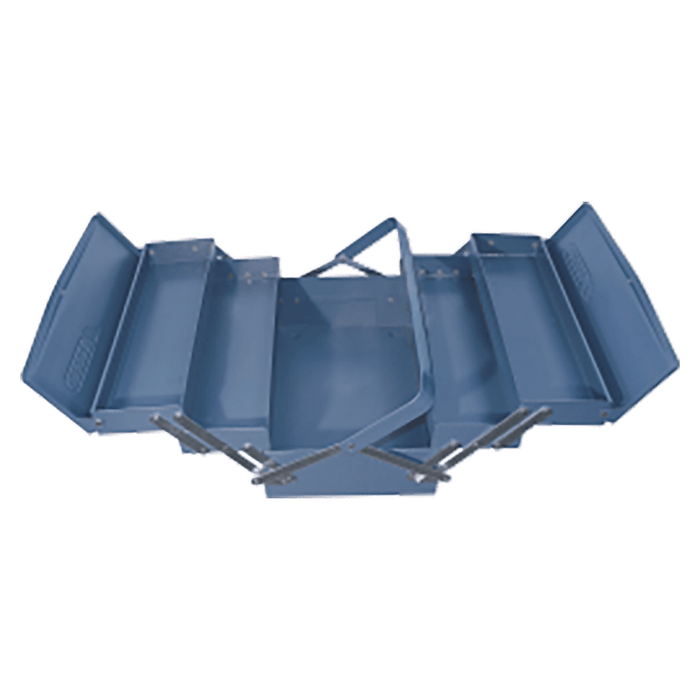 GEDORE 1261 5-Tier Metal Tool Box, 46x26x21cm - Open View