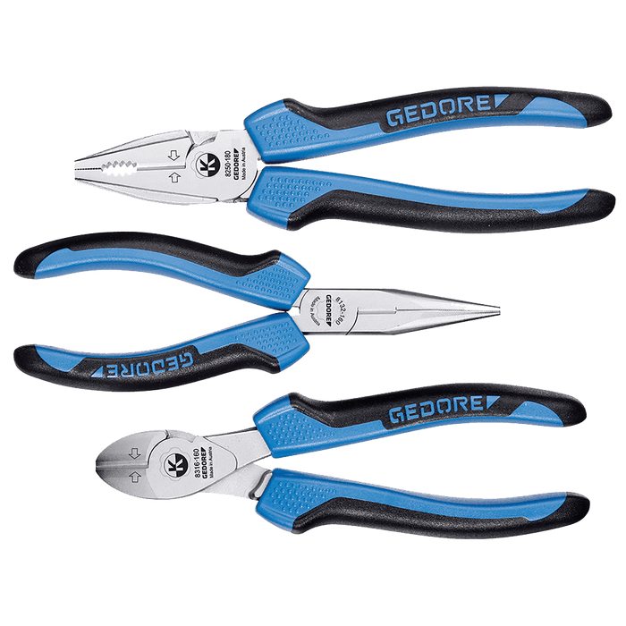 GED6701110 - PLIER GED SET 200MM 3PC S8003-JC
