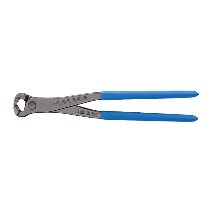 GEDORE 8380-225TL Pincers: Heavy-Duty Wire Cutting Tool | Steel-Grey Finish, Blue Handles