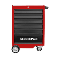Gedore Red Tool Trolley 6 Drawer Empty Gedr20160006