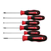 GEDR38002006 - S/DRIVER SET GED RED PH+SL 6PCE 2CHANDLE