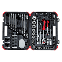 GEDR45603172 - SOCKET SET GED RED 1/4