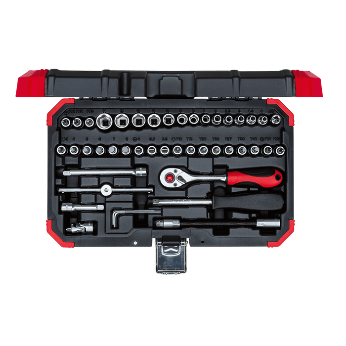 GEDR49003046 - SOCKET GED RED SET 1/4