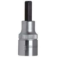 GEDR62550710 - ALLENKEY SOCKET GED RED 1/2