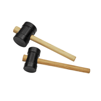 GEDR92500058 - RUBBER GED RED MALLETHEAD 58MMl.315MMASH