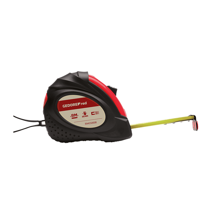GEDR94550005 - TAPE MEASURE GED RED l.5M TAPE WIDTH19MM