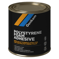 GEM0090 - GENKEM ADHESIVE POLYSTYRENE 500ML