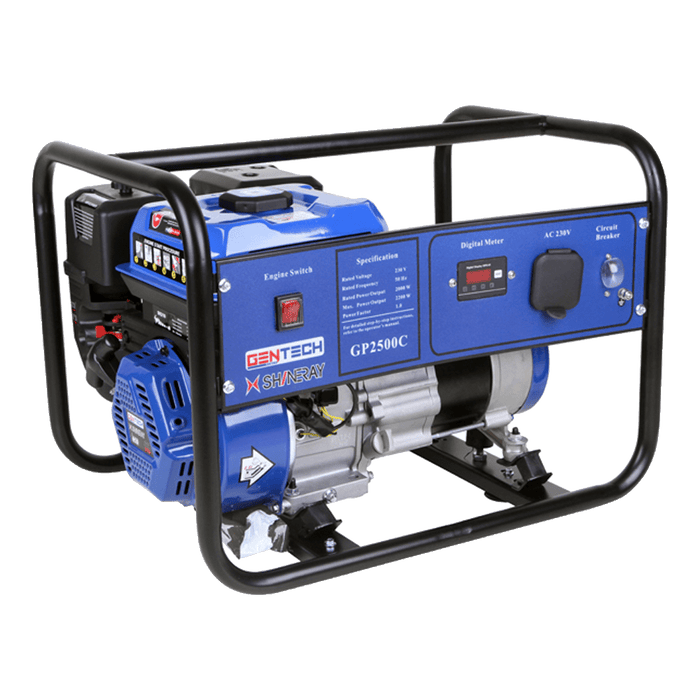 GEN1010T - GENTECH GENERATOR 2.2KVA RECOIL 2500C
